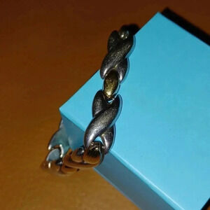 Two-tone bracelet